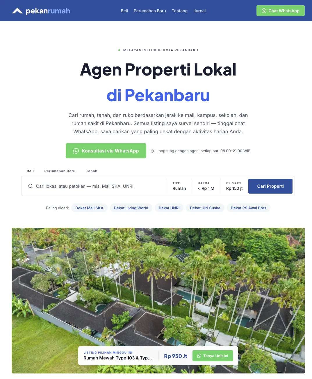 Beranda situs PekanRumah