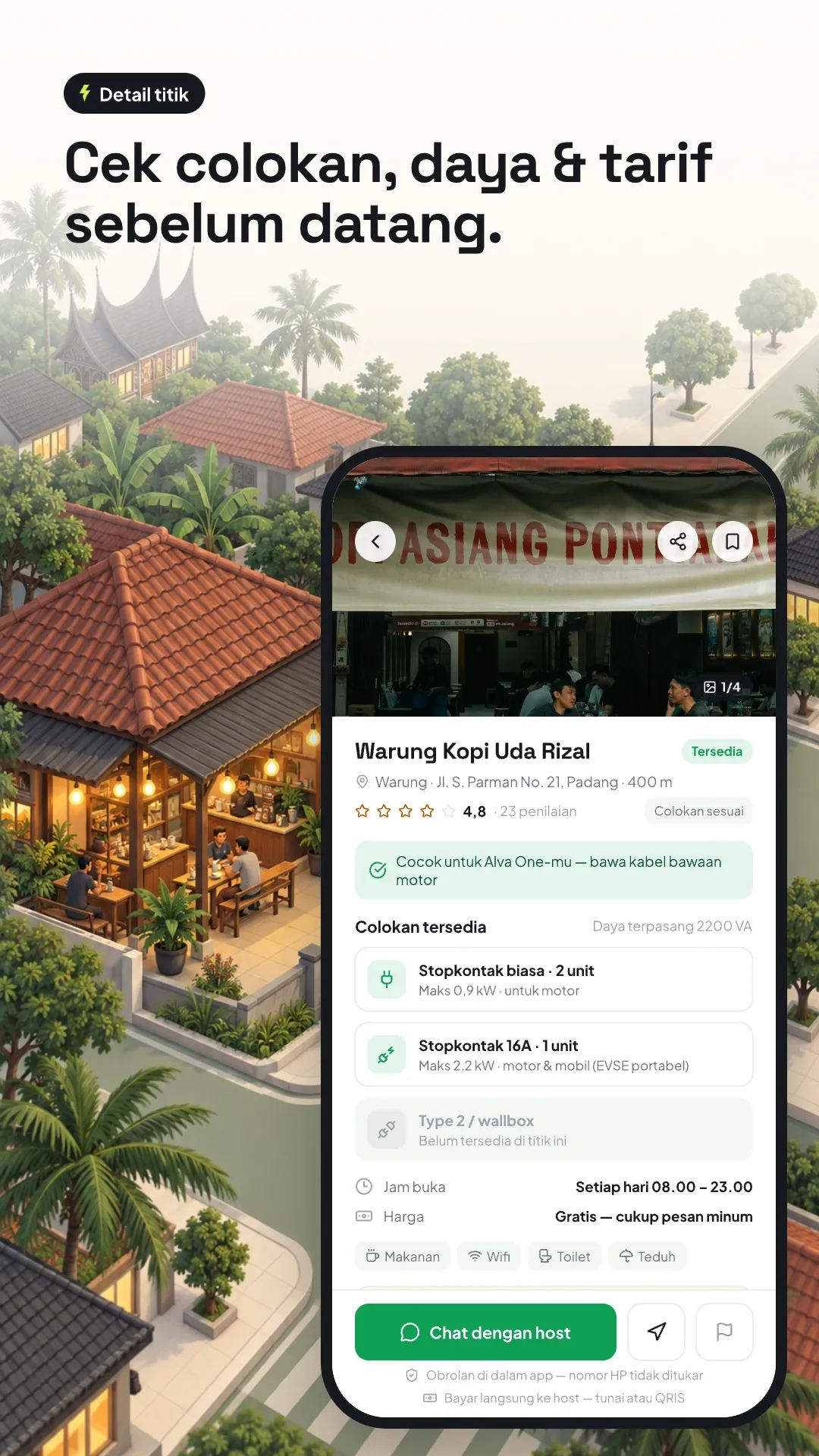 Screenshot Play Store The Power: peta colokan