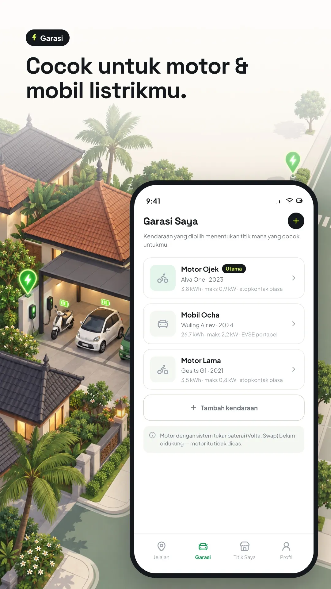 Screenshot Play Store The Power: detail titik cas